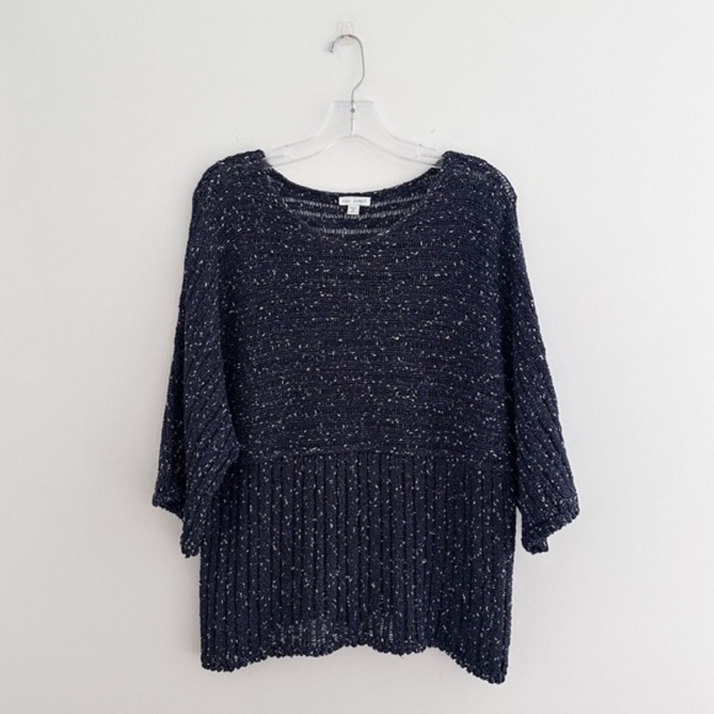 J. Jill Kimono Oversized Boxy Knit Sweater Size XS
